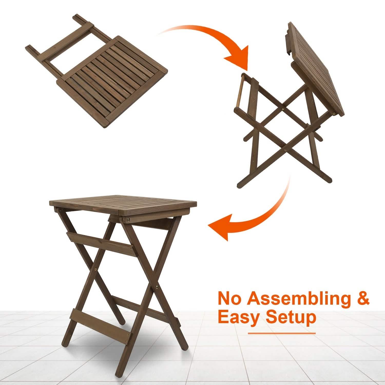 Outdoor Side Table Portable Folding Table DailySale