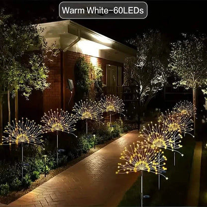 Outdoor Solar Garden Lights with 8 Lighting Modes DailySale