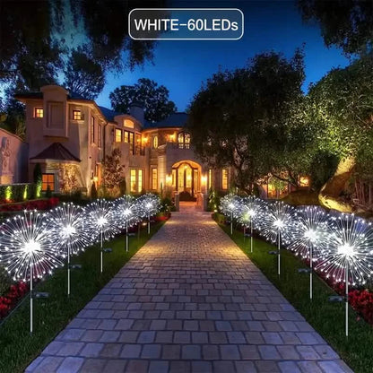 Outdoor Solar Garden Lights with 8 Lighting Modes DailySale