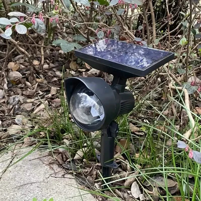 Outdoor Solar Rotating Color Projection Lamp DailySale