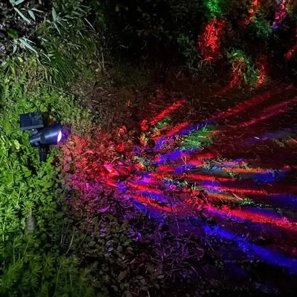 Outdoor Solar Rotating Color Projection Lamp DailySale
