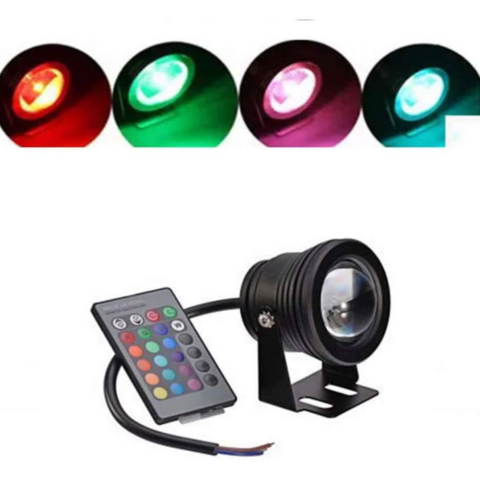 Outdoor Submersible Lights Remote-Controlled RGB 12 V LED Beads DailySale