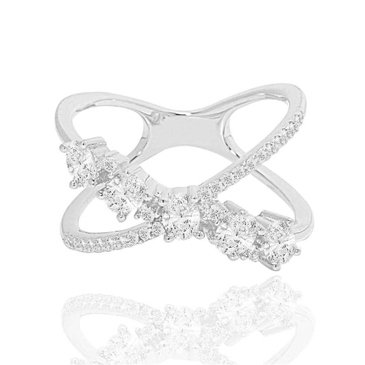 Oval Design Mini X Ring DailySale