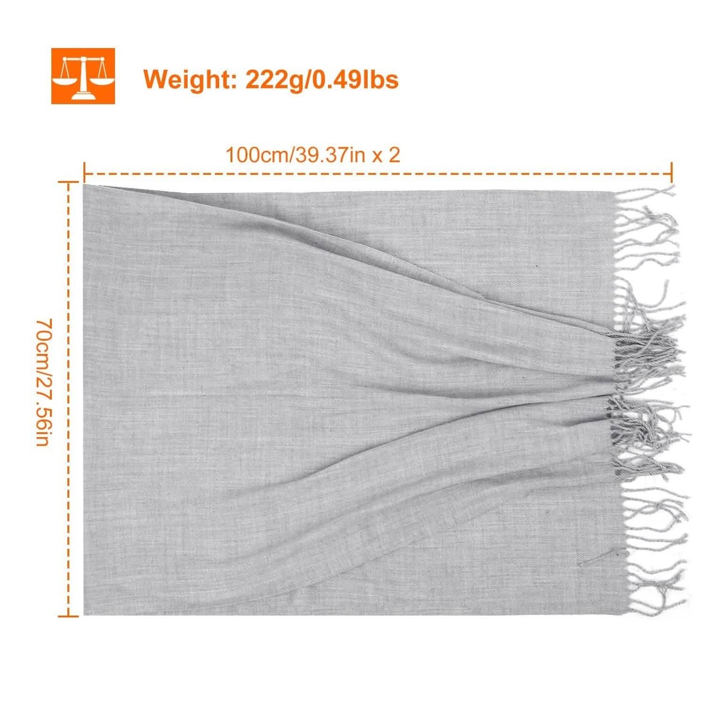 Oversize Cashmere Wool Shawl Wrap Blanket DailySale