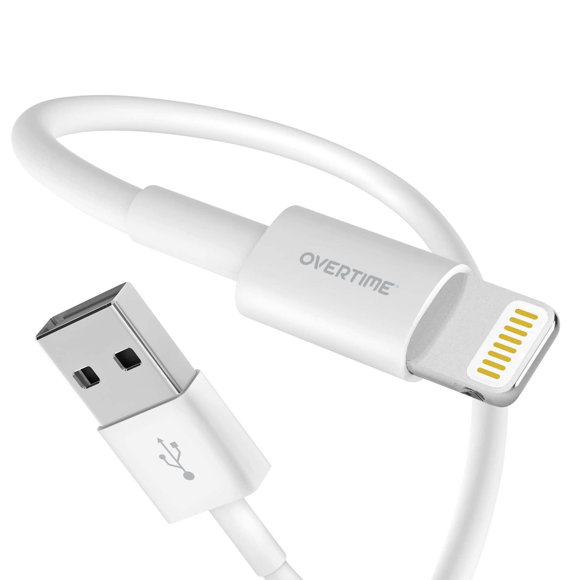 Overtime Apple MFI Certified Lightning to USB Cable, iPhone Charger and Sync Cable 4Ft White DailySale