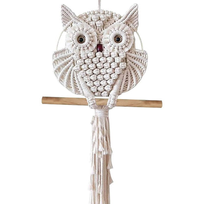 Owl Macrame Home Tapestry Boho Tapestry Wall Hanging DailySale