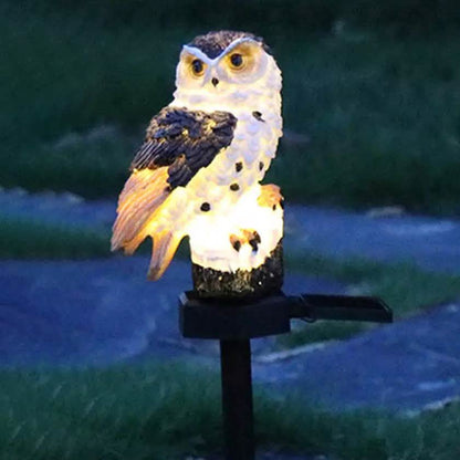 Owl Solar LED Lights with Decorative Stake DailySale