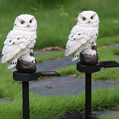 Owl Solar LED Lights with Decorative Stake DailySale