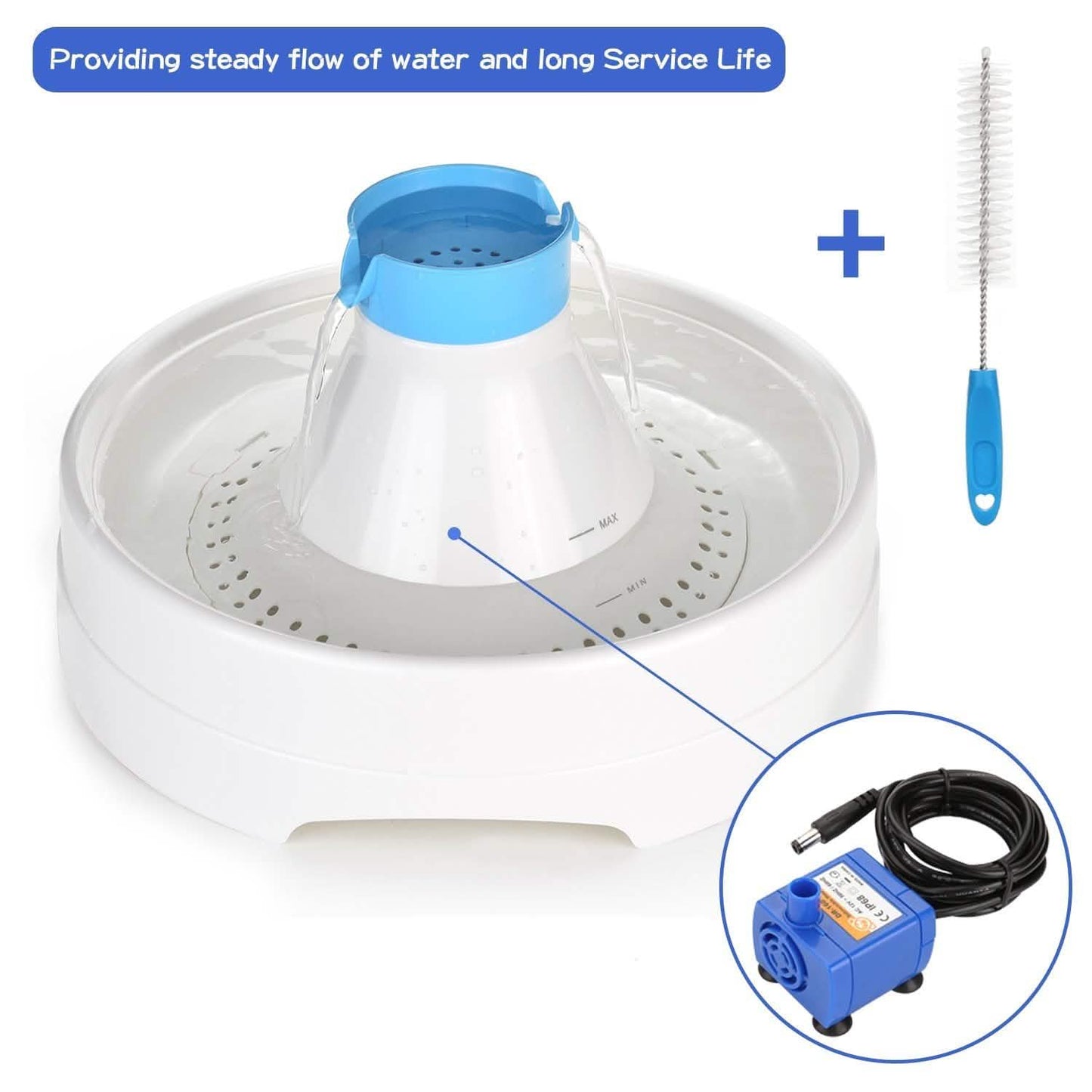 Ownpets Brush Cleaning and Water Pump Kit for Pet DailySale