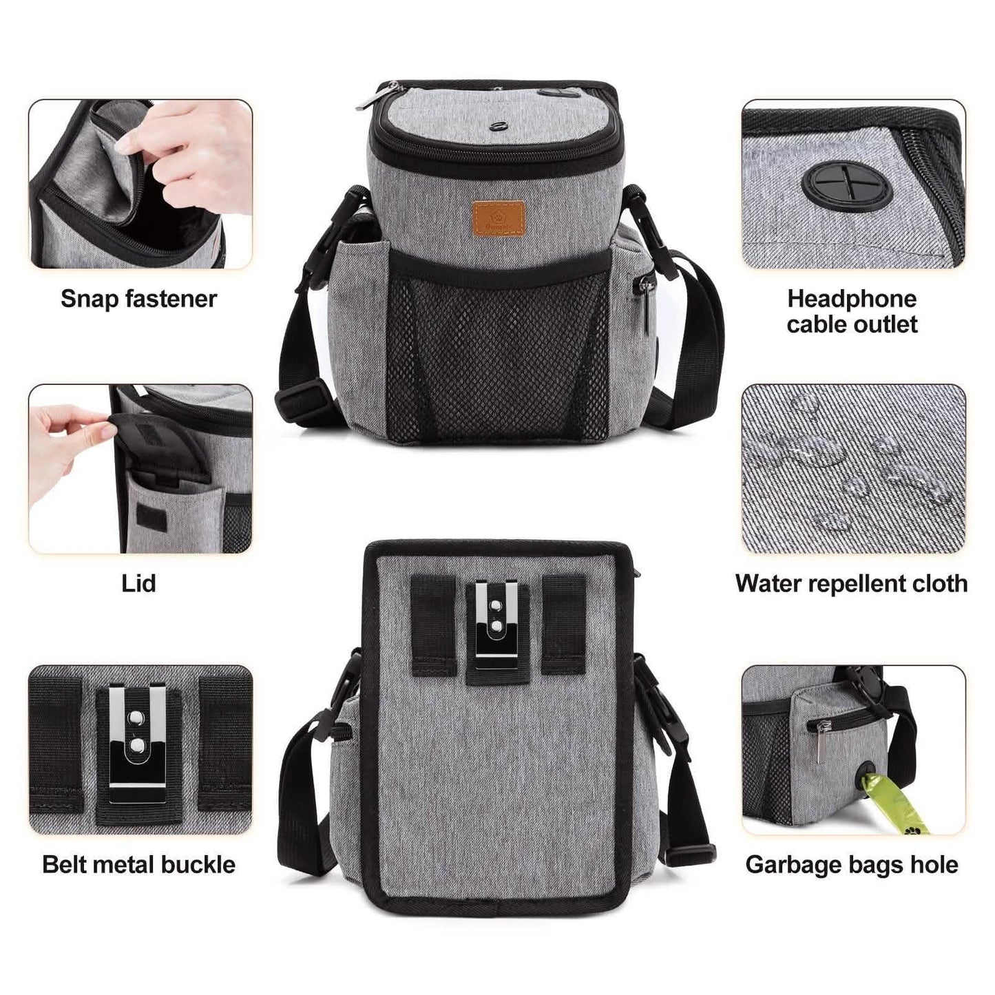 Ownpets Dog Treat Training Pouch Pockets Crossbody Bag DailySale