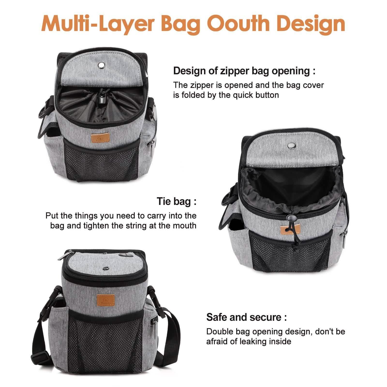 Ownpets Dog Treat Training Pouch Pockets Crossbody Bag DailySale
