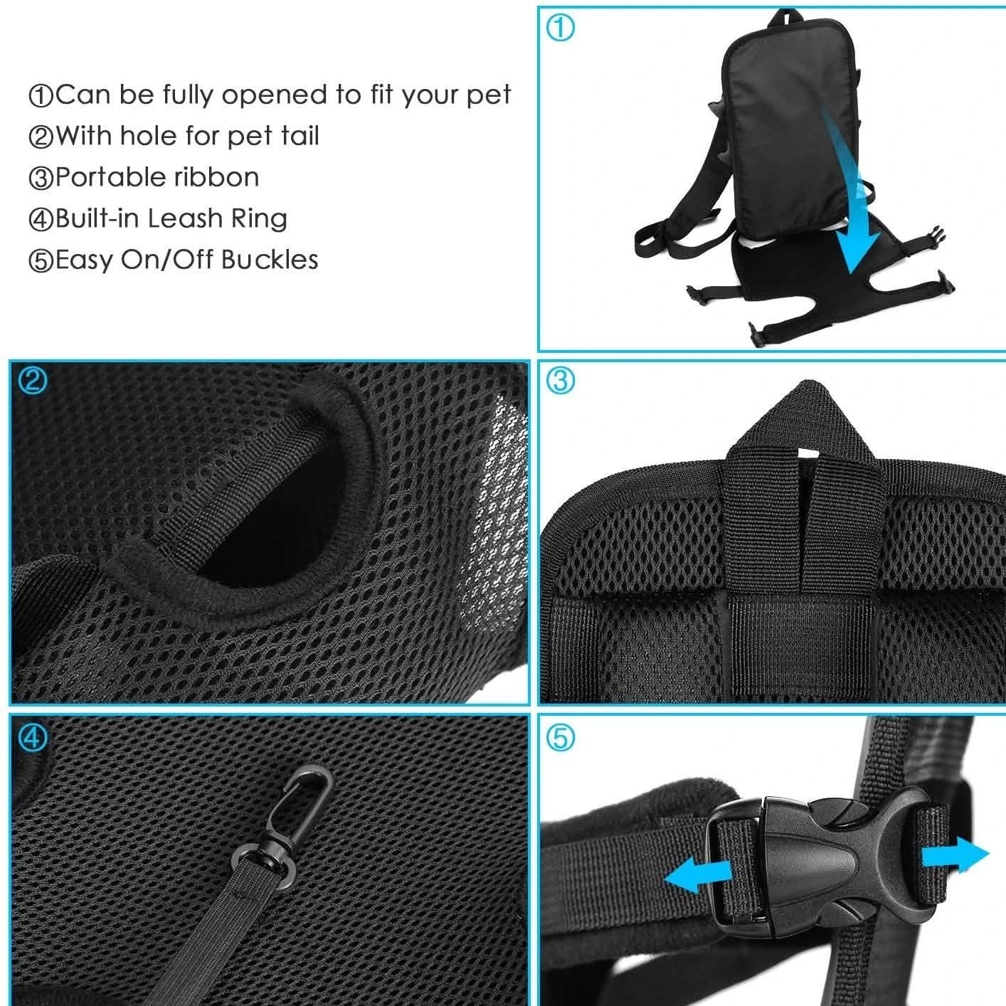 Ownpets Legs Out Front Dog Carrier DailySale