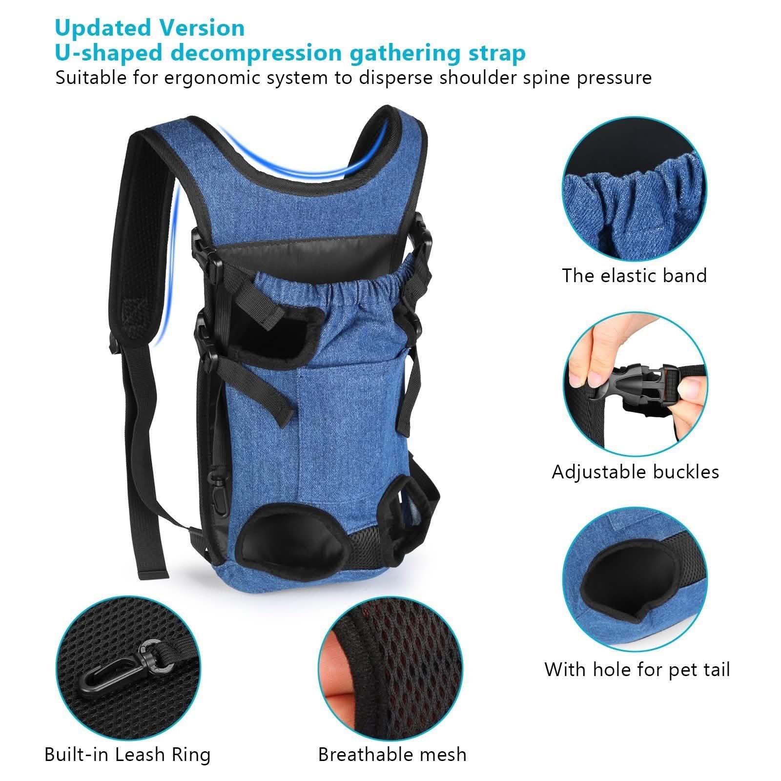 Ownpets Legs Out Front Dog Carrier DailySale