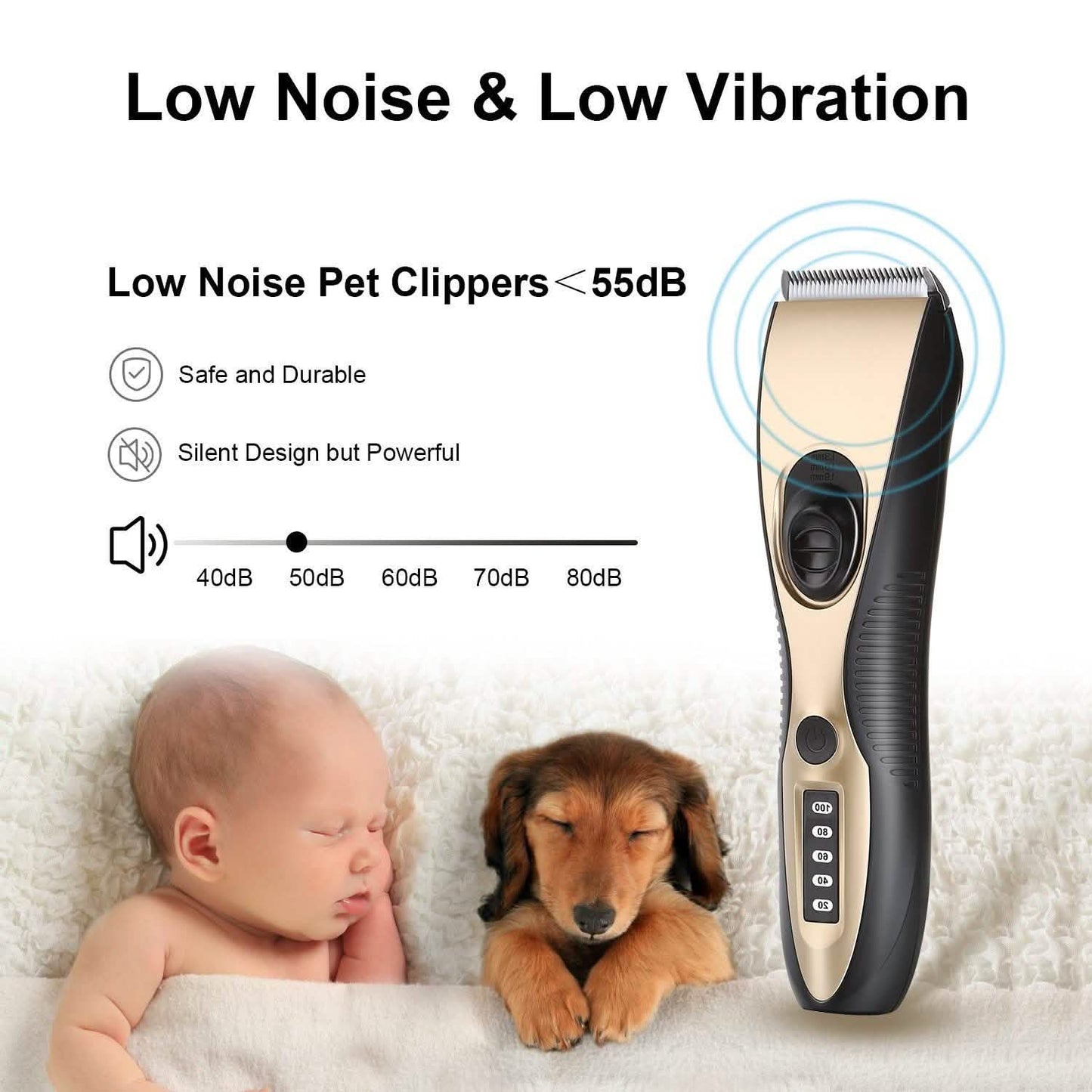 OWNPETS Pet Hair Clipper Set DailySale