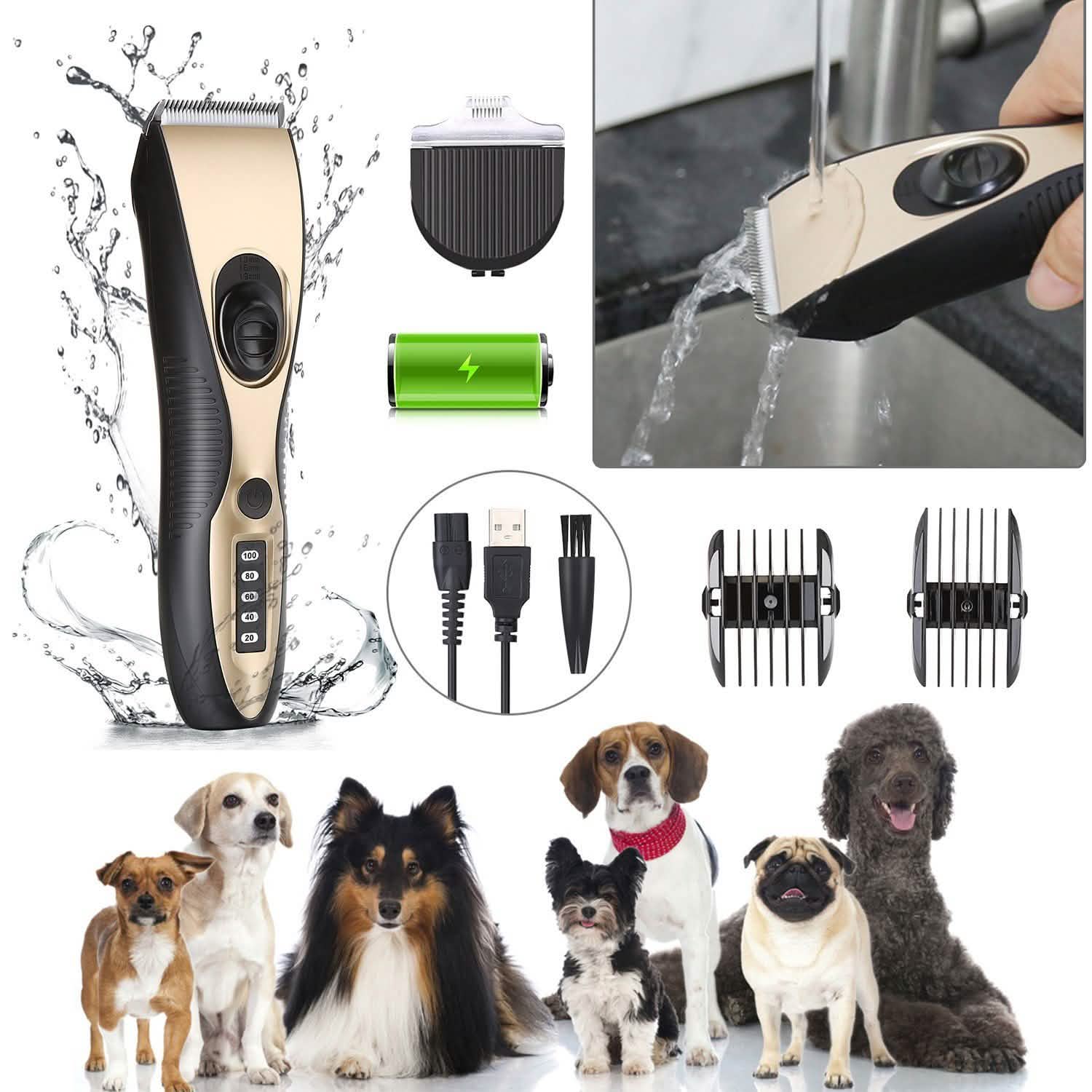 OWNPETS Pet Hair Clipper Set DailySale