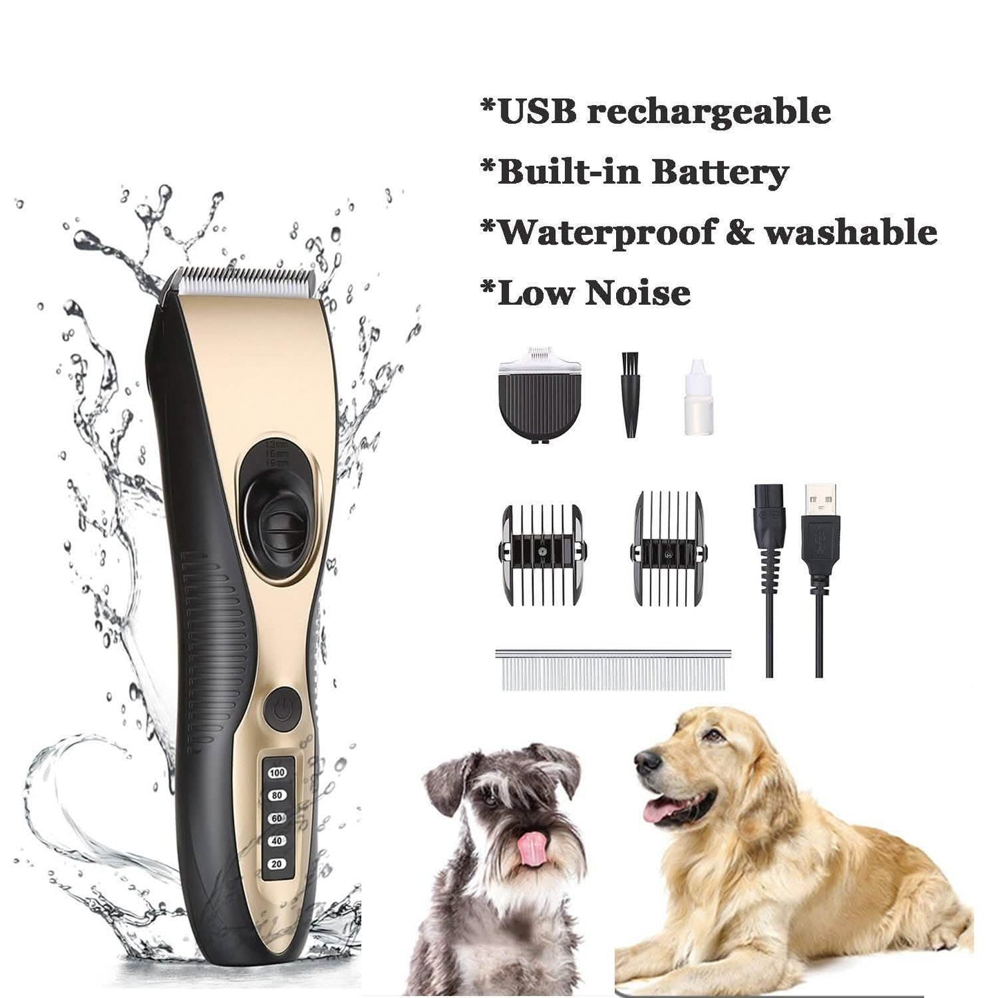 OWNPETS Pet Hair Clipper Set DailySale