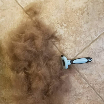 OxGord Blue Combo Pet Grooming Brush DailySale