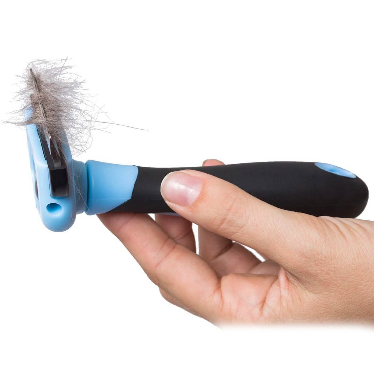 OxGord Blue Combo Pet Grooming Brush DailySale