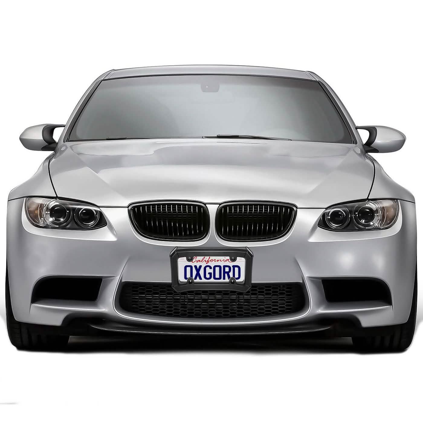 OxGord Front Car Bumper Guard Protector- Complete Durable Coverage - License Plate Frame Holder DailySale