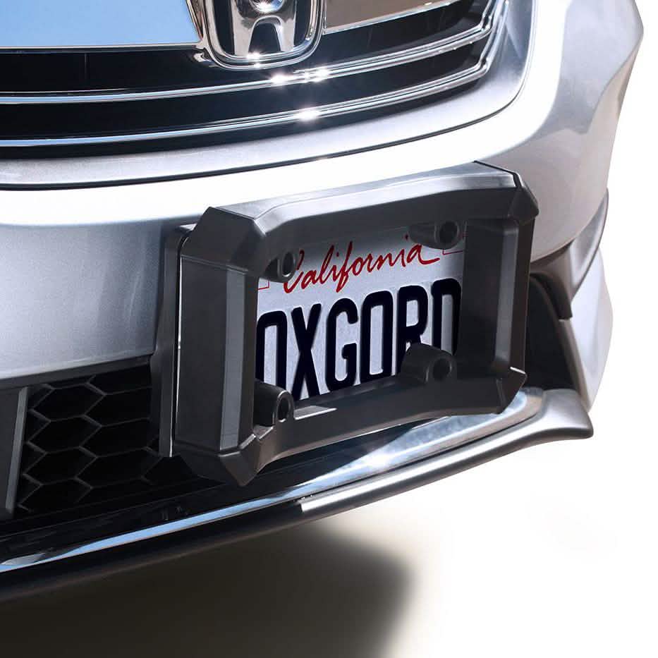 OxGord Front Car Bumper Guard Protector- Complete Durable Coverage - License Plate Frame Holder DailySale