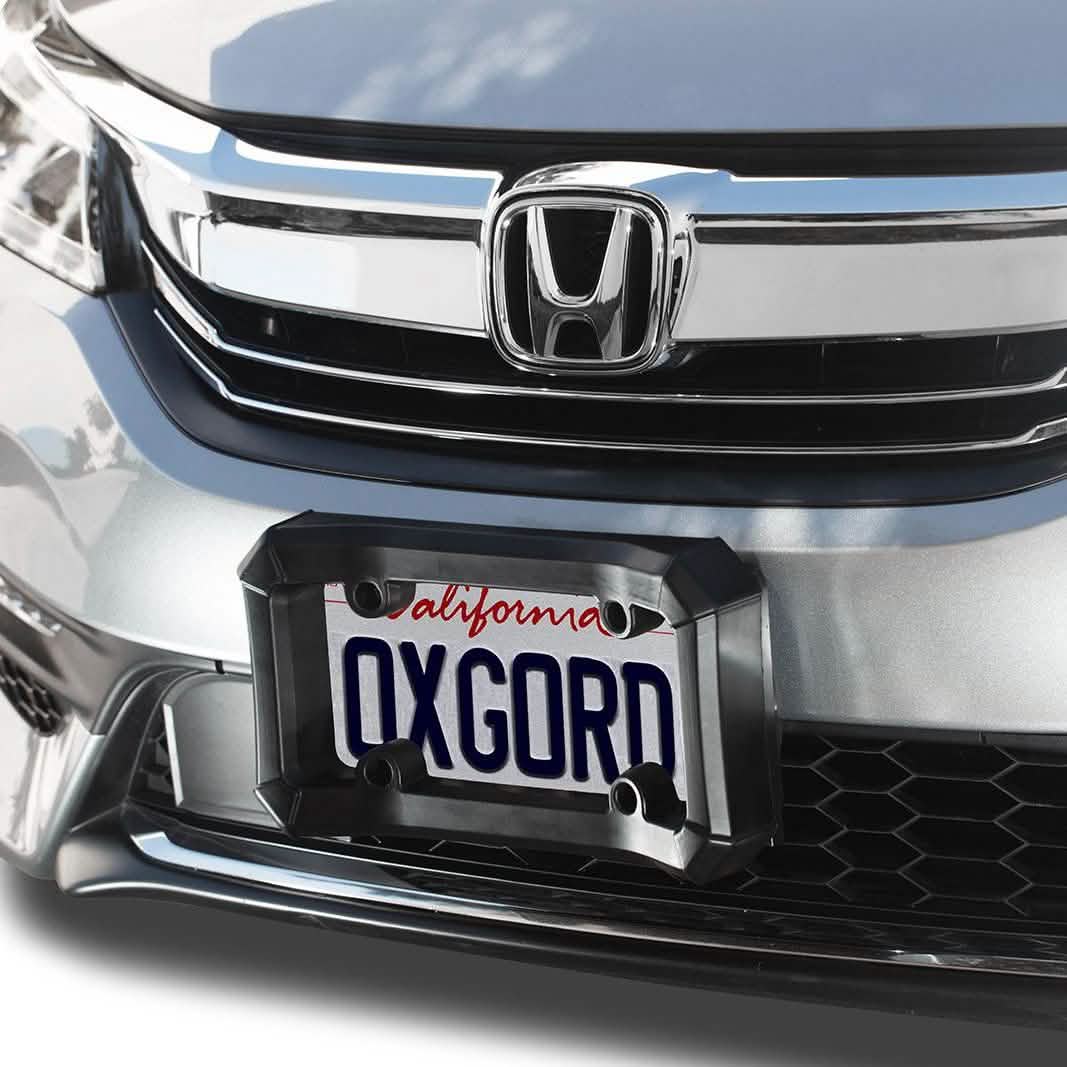OxGord Front Car Bumper Guard Protector- Complete Durable Coverage - License Plate Frame Holder DailySale