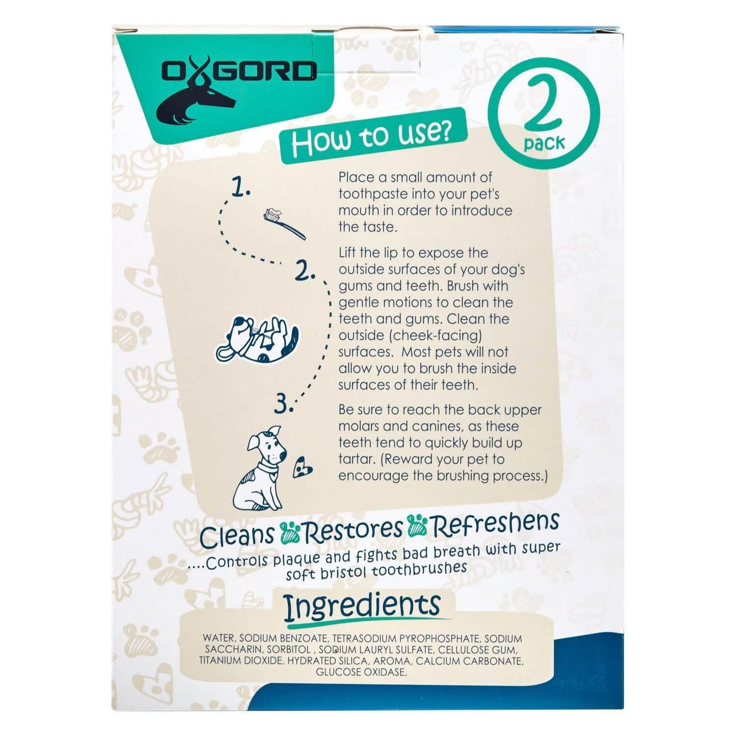 OxGord Oral Care Dental Kit for Dogs DailySale
