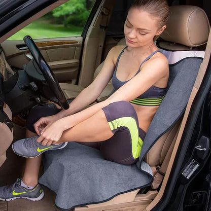 OxGord Yoga Sweat Towel Auto Post-Workout Seat Cover DailySale