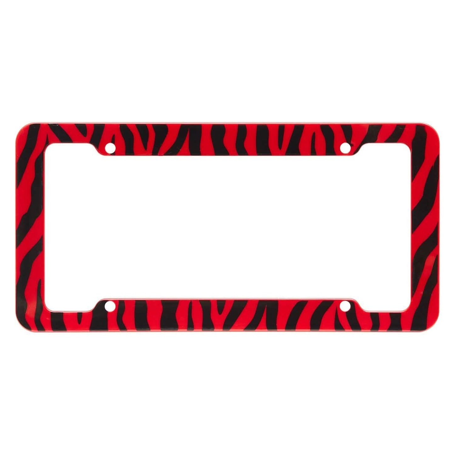 OxGord Zebra License Plate Frame DailySale