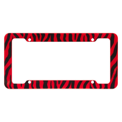 OxGord Zebra License Plate Frame DailySale