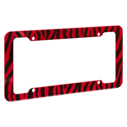 OxGord Zebra License Plate Frame DailySale