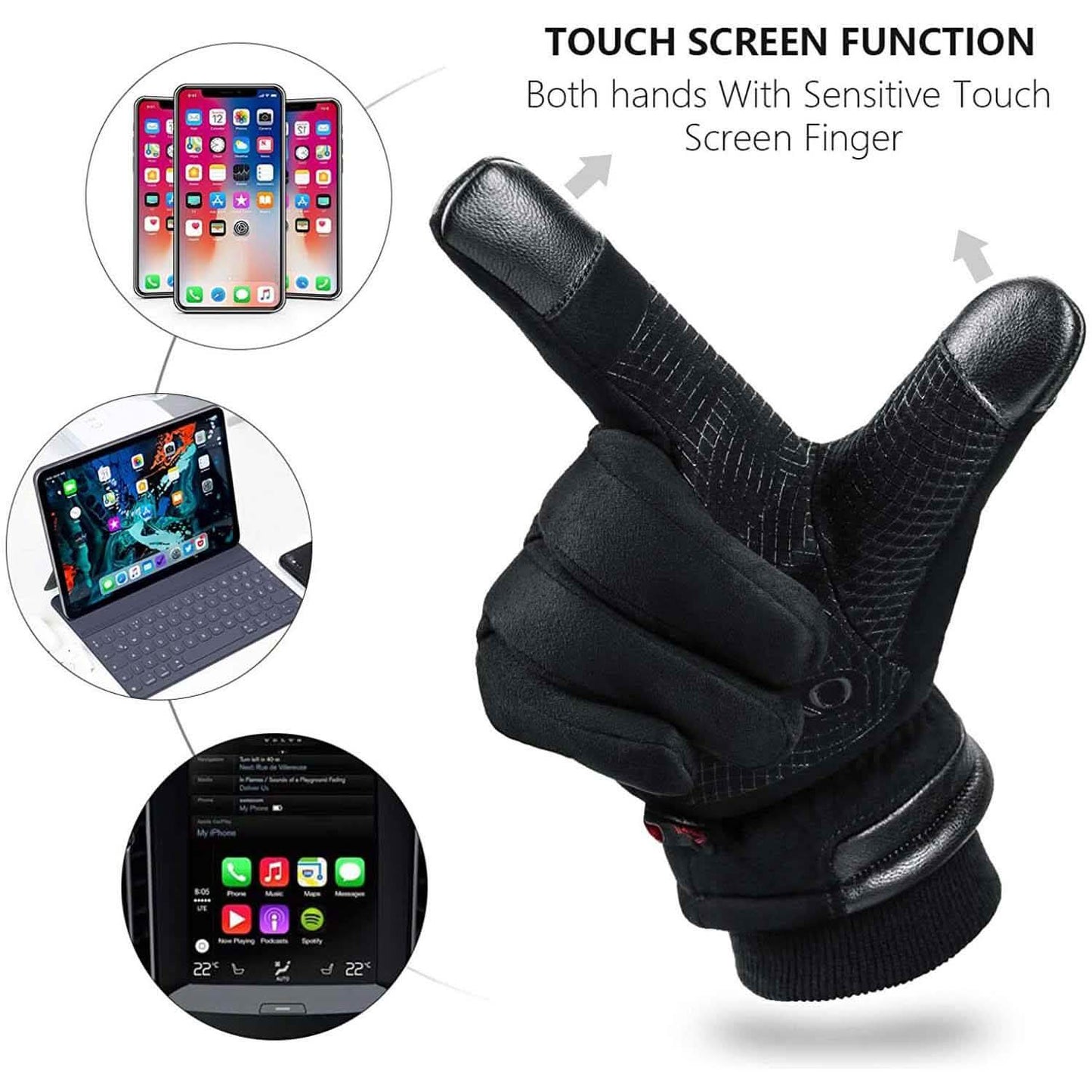 OZERO Waterproof Winter Gloves DailySale