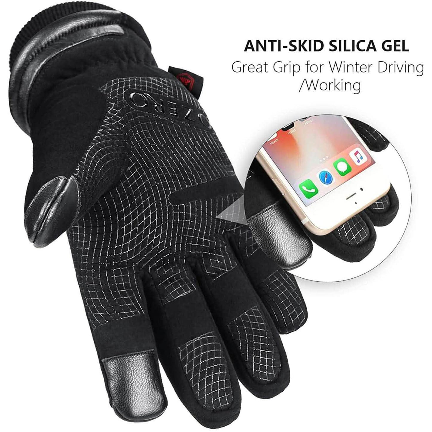 OZERO Waterproof Winter Gloves DailySale