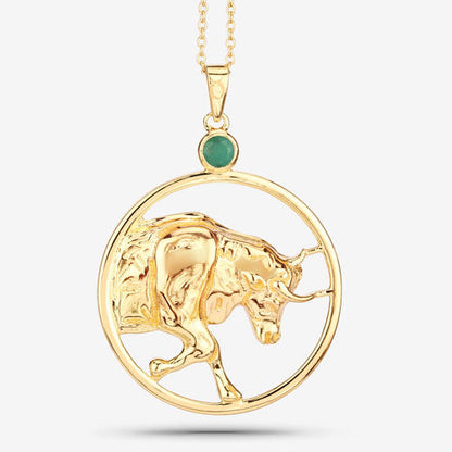 0.23 Carat Genuine Emerald .925 Sterling Silver Pendant Bids.com