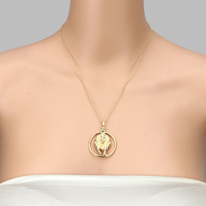 0.24 Carat Genuine Peridot .925 Sterling Silver Pendant Bids.com
