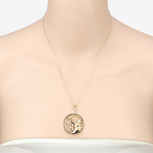 0.33 Carat Genuine White Zircon .925 Sterling Silver Pendant Bids.com