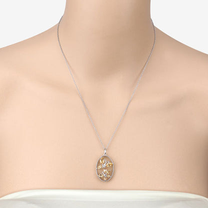 2.30 Carat Genuine Citrine .925 Sterling Silver Pendant Bids.com