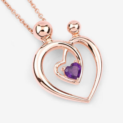 0.25 Carat Genuine Amethyst .925 Sterling Silver Pendant Bids.com