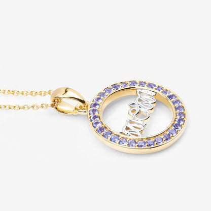 0.64 Carat Genuine Tanzanite .925 Sterling Silver Pendant Bids.com
