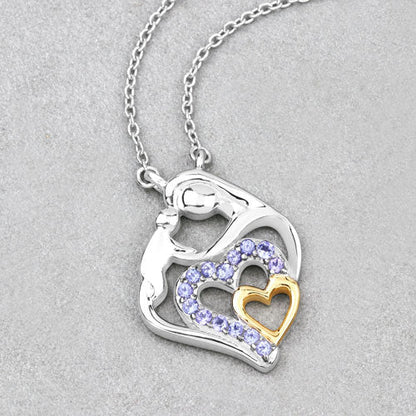 0.28 Carat Genuine Tanzanite .925 Sterling Silver Pendant Bids.com