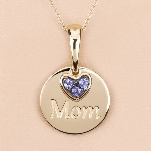 0.21 Carat Genuine Tanzanite .925 Sterling Silver Pendant Bids.com