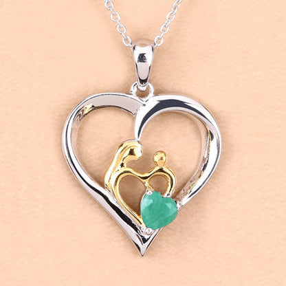 0.45 Carat Genuine Emerald .925 Sterling Silver Pendant Bids.com