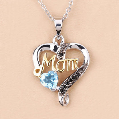 0.57 Carat Genuine Swiss Blue Topaz and Black Spinel .925 Sterling Silver Pendant Bids.com