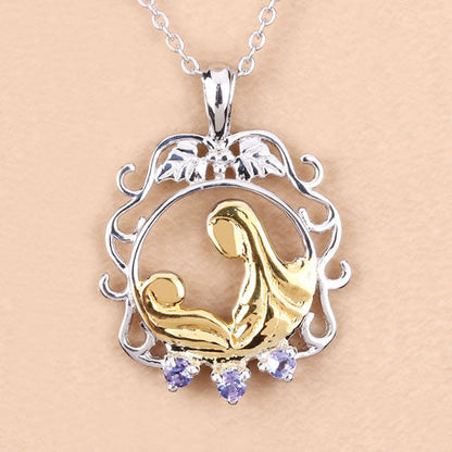 0.11 Carat Genuine Tanzanite .925 Sterling Silver Pendant Bids.com