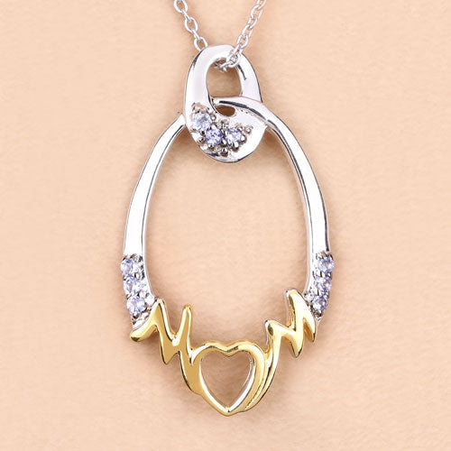 0.18 Carat Genuine Tanzanite .925 Sterling Silver Pendant Bids.com