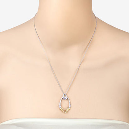 0.18 Carat Genuine Tanzanite .925 Sterling Silver Pendant Bids.com