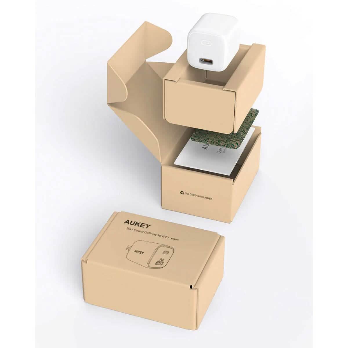 PA-B1 Omnia Mini 20W USB C PD Charger White DailySale