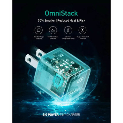 PA-B1 Omnia Mini 20W USB C PD Charger White DailySale