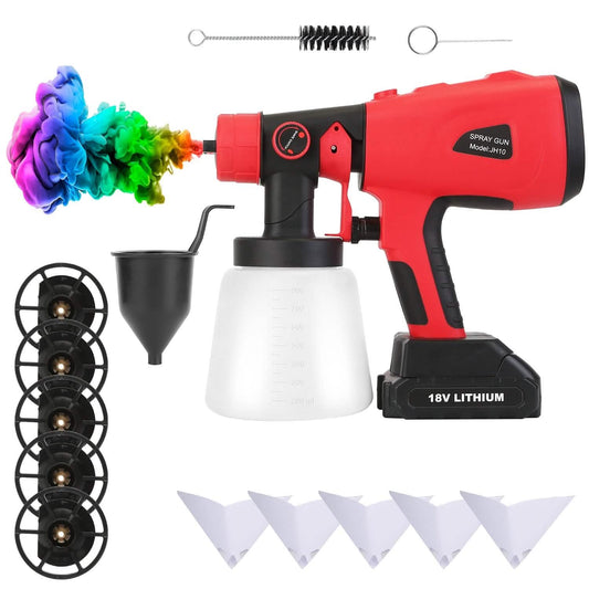 Paint Sprayer HVLP Handheld Painter with 3 Spray Patterns DailySale