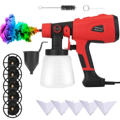 Paint Sprayer HVLP Handheld Painter with 3 Spray Patterns DailySale