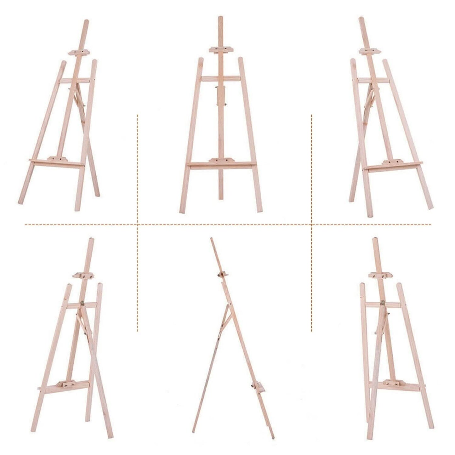 Painting Easel Stand Wooden Inclinable A Frame Tripod DailySale